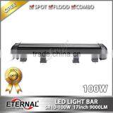 100W 17inch Led Light Bar 4WD off Road Truck Tractor Forklift Police Emergency Vehicles Light Bar Driving Lamp thumbnail-3