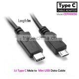 1M USB 3.0/Micro Usb/mini Usb/ to USB 3.1 C Type C Connector Data Cable for Tablet&smart Phone thumbnail-3