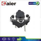 KFC-A06-HP 2 Pin Tact Switch,6*6*H Tact Switch^