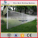 Hot Dipped Galvanized Diamond Wire Mesh Used Chain Link Fence for Sale Factory Price