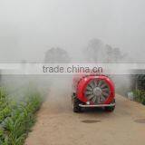 Top Quality Self Propelled Diesel 60Hp Garden Orchard Boom Air Blast Sprayer Vehicle 1000L Tank With Cabin and Air Conditioner thumbnail-2