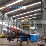 Sand Pumping Semi-hydraulic Cutter Suction Dredge