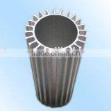 6063 Round Anodized Aluminum Extrusion LED Heat Sinks