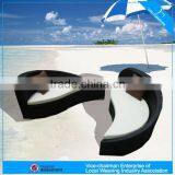 Рattan patio furniture lounge sofa chair CF726 thumbnail-2