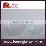 Clear Cheap Crystal Glass Fresh Fruit Salad Bowl thumbnail-2
