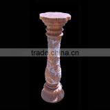Marble Roman Round Wedding Pillar
