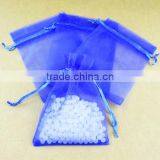 China Personal Logo Organza Drawstring Bags For Sale