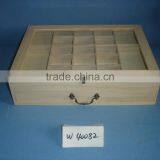 Natural Wooden Essential Oil Box With 12 Comparents Wholesale thumbnail-5
