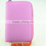 Cy278 First Layer Leather Women Card Holder Wallets Female Credit Card Holder Organ Trunk Card Holder Coin Purse thumbnail-6