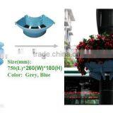China SOL Company Decorative Lamp Post Decoration Planter thumbnail-5
