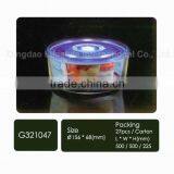 Pyrex Container With Airtight Lid, Round Glass Box, 850ml thumbnail-1