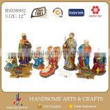 18 Inch Resin Craft Religious Items Home Decoration Christmas Nativity Set thumbnail-4