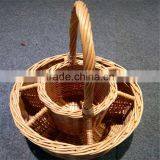 2016 New Design High Quality Wicker Wine Bottle Basket thumbnail-5