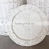 Wholesale Sets Woven Wicker Bright Color Laundry Basket thumbnail-4