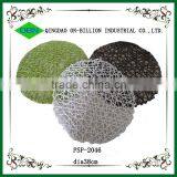 Round Woven Recycled Paper Placemats thumbnail-2