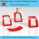 Clear Acrylic Bathroom Accessories thumbnail-1