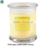 Partylite Votive Holder Medium Jar Glass Candlestick Holders thumbnail-5