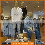 Window Display Props Fiberglass Transparent Adult Mannequins for Sale thumbnail-3
