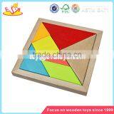 Wholesale Accractive Design Tangram Game Toy for Kids Colorful Tangram Toy to Exercise Children's Intelligence W11D001 thumbnail-1