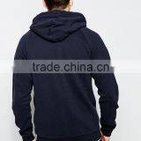 Longline Cut Plain Hoodie for Men's thumbnail-2