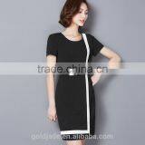 2016 Wholesale Elegant Office Ladies Mature Ladies Modern Dresses thumbnail-4