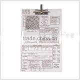 Flight Plan Form Clipboard Aluminum Aero Kneeboard (Clipboard) # VFR thumbnail-1