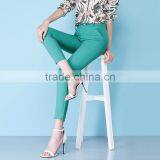 Summer 2017 New Thin Nine Point Pants, Women Casual Small Feet Pencil Trousers, Sample Can be Customized thumbnail-2