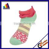 2014 High Quality Jacquard Weave Polka Dot Pattern Women Cotton Boat Socks thumbnail-1
