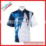 Custom Dry Fit Golf Shirt Sublimation Printing Mens Polo Golf Shirts thumbnail-1