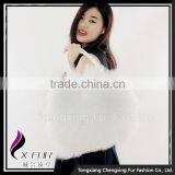 CX-H-24D Wholesale Hand Bags Real Tibetan Lamb Fur Ladies Handbag Tote Bag thumbnail-4