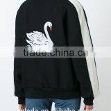 Cheap Heavey Fleece Fabric Black Animal Print Jacket for Womren thumbnail-2