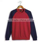 Blank Sweater Without Hood Contrast Color Men Pullover Sweater thumbnail-2
