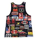 Custom Cotton Sport GYM Stringer Men's Tank Top Sexy Sleeveless Top thumbnail-4