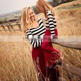 Mother and Daughter Matching Dresses Long Sleeve Fall Floor Lenght Long Dress Mommy and me Maxi Dress thumbnail-2