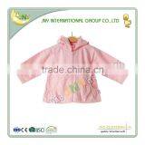 Popular Pink Baby Clothing 100% Cotton Spring Coat thumbnail-3