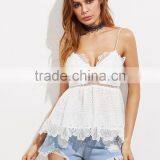 Runwaylover 5469 Europea SEXY STRAP LACE DESIGN SUMMER TOP thumbnail-1