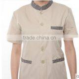 Custom Perfect Fit Chinese Restaurant Nice Design Hotel Housekeeping Uniform in Guangzhou thumbnail-3