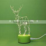 Fashion Glittering Christmas Deer LED Table Lamp thumbnail-2
