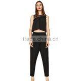 2017 OEM Summer Nifty Asymmetric Frilled Round Neck Women Sarafan thumbnail-2