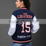 Winter Wool Varsity Jacket For Women 2015 thumbnail-3