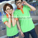 Unique Yellow&blue Couples Polo Shirt Adults for Love thumbnail-5