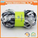 China Fancy Yarn Supplier Wholesale Chenille Yarn for Knitting Scarf With Cheap Price thumbnail-1