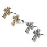 China Latest Design Of Pearl 925 Sterling Silver Hiphop Earrings Jewelry For Unisex Wholesale thumbnail-2