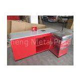 Multifunctional Shop / Supermarket Checkout Counter Cashier Desk