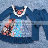 wholesale children girls fashion boutique children clothing sets giggle moon girls remake winter fall outfits