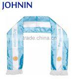 OEM Size Printing Your Logo Polyester Football Fan Scarf thumbnail-1