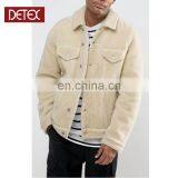 Wholesale Cheap White Thicker Warm Men Fleece Jacket thumbnail-1
