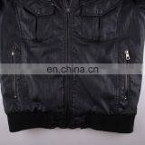 Fashion Diamond Quilted Mens Spring Handsome Biker Leather Jacket thumbnail-6