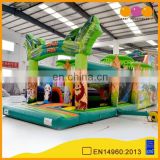 AOQI with free EN14960 certificate inflatable obstacle course supplies