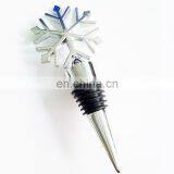 Christmas Gift Zinc Alloy Wine Bottle Stopper Snow Shape Wine Bottle Stopper for Wedding Supplies thumbnail-2